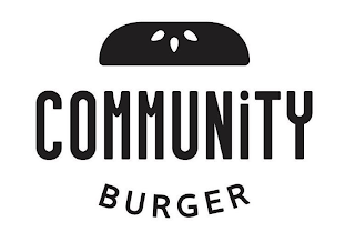 COMMUNITY BURGER logo