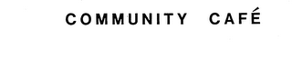 COMMUNITY CAFE logo
