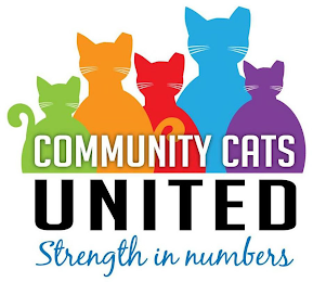 COMMUNITY CATS UNITED STRENGTH IN NUMBERS logo
