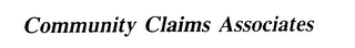 COMMUNITY CLAIMS ASSOCIATES logo