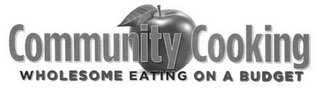 COMMUNITY COOKING WHOLESOME EATING ON A BUDGET logo