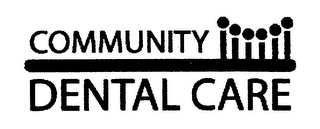 COMMUNITY DENTAL CARE logo