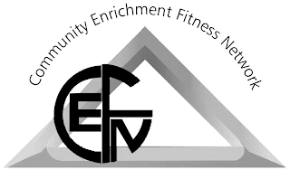 COMMUNITY ENRICHMENT FITNESS NETWORK CEFN logo