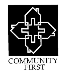 COMMUNITY FIRST logo
