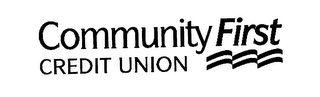 COMMUNITY FIRST CREDIT UNION logo