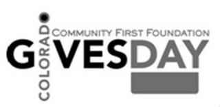 COMMUNITY FIRST FOUNDATION COLORADO GIVES DAY logo