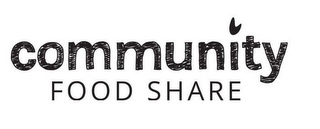 COMMUNITY FOOD SHARE logo