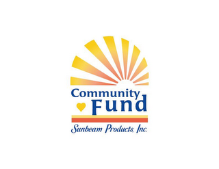 COMMUNITY FUND SUNBEAM PRODUCTS, INC. logo
