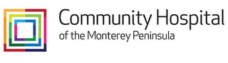 COMMUNITY HOSPITAL OF THE MONTEREY PENINSULA logo