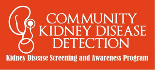 COMMUNITY KIDNEY DISEASE DETECTION KIDNEY DISEASE SCREENING AND AWARENESS PROGRAM logo