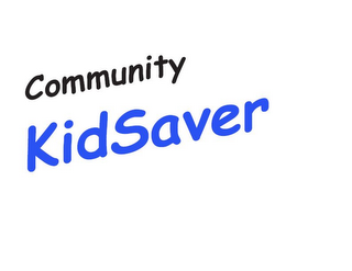 COMMUNITY KIDSAVER logo