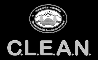 COMMUNITY LEADERSHIP ENVIRONMENTAL ASSISTANCE NETWORK C.L.E.A.N. logo