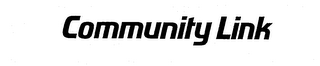 COMMUNITY LINK logo