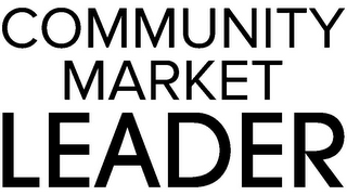 COMMUNITY MARKET LEADER logo