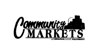 COMMUNITY MARKETS A CITIMARKETS, L.L.C. SUPERMARKET logo