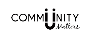 COMMUNITY MATTERS logo