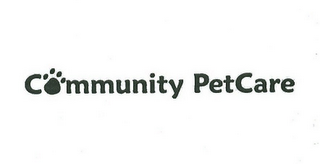 COMMUNITY PETCARE logo