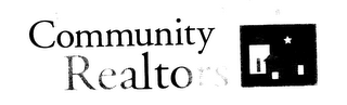 COMMUNITY REALTORS logo