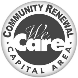 · COMMUNITY RENEWAL · WE CARE CAPITAL AREA logo