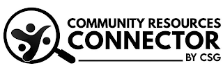 COMMUNITY RESOURCES CONNECTOR BY CSG logo