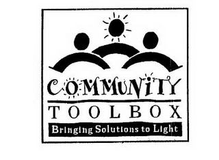 COMMUNITY TOOLBOX BRINGING SOLUTIONS TO LIGHT logo