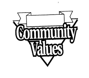 COMMUNITY VALUES logo