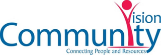 COMMUNITY VISION CONNECTING PEOPLE AND RESOURCES logo