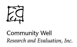 COMMUNITY WELL RESEARCH AND EVALUATION, INC. logo