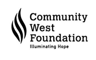 COMMUNITY WEST FOUNDATION ILLUMINATING HOPE logo