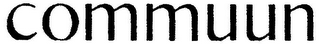 COMMUUN logo