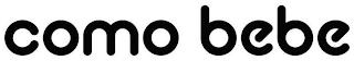 COMO BEBE logo