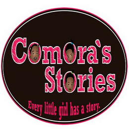 COMORA'S STORIES EVERY LITTLE GIRL HAS A STORY. logo