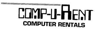 COMP-U-RENT COMPUTER RENTALS logo