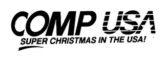 COMP USA SUPER CHRISTMAS IN THE USA! logo