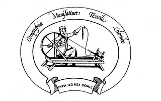COMPAGNIA MANIFATTURE TESSILI COLOMBO PARVA SED MEA DOMUS logo