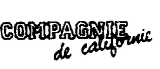 COMPAGNIE DE CALIFORNIE logo