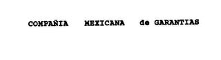 COMPANIA MEXICANA DE GARANTIAS logo