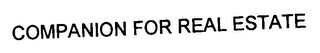 COMPANION FOR REAL ESTATE logo