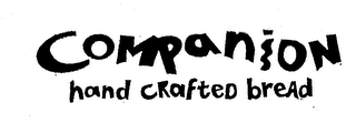 COMPANION HAND CRAFTED BREAD logo