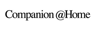 COMPANION @HOME logo