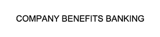 COMPANY BENEFITS BANKING logo