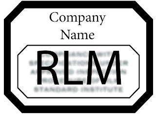 COMPANY NAME RLM logo