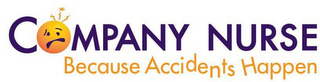 COMPANY NURSE BECAUSE ACCIDENTS HAPPEN logo