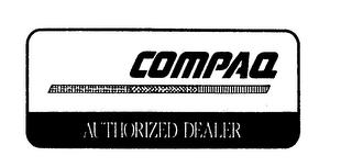 COMPAQ AUTHORIZED DEALER logo
