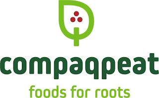 COMPAQPEAT FOODS FOR ROOTS logo