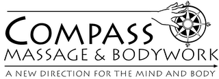 COMPASS MASSAGE & BODYWORK A NEW DIRECTION FOR THE MIND AND BODY logo