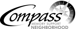COMPASS MEMORY SUPPORT NEIGHBORHOOD logo