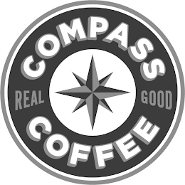 COMPASS REAL GOOD COFFEE logo