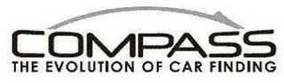 COMPASS THE EVOLUTION OF CAR FINDING logo