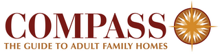 COMPASS THE GUIDE TO ADULT FAMILY HOMES logo